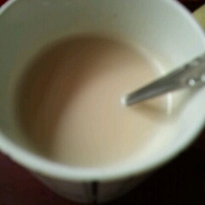 こんばんは(^^)豆乳ってちょっと苦手なイメージがあったんですが、これはすごく美味しく飲めました♪素敵レシピありがとうございます☆